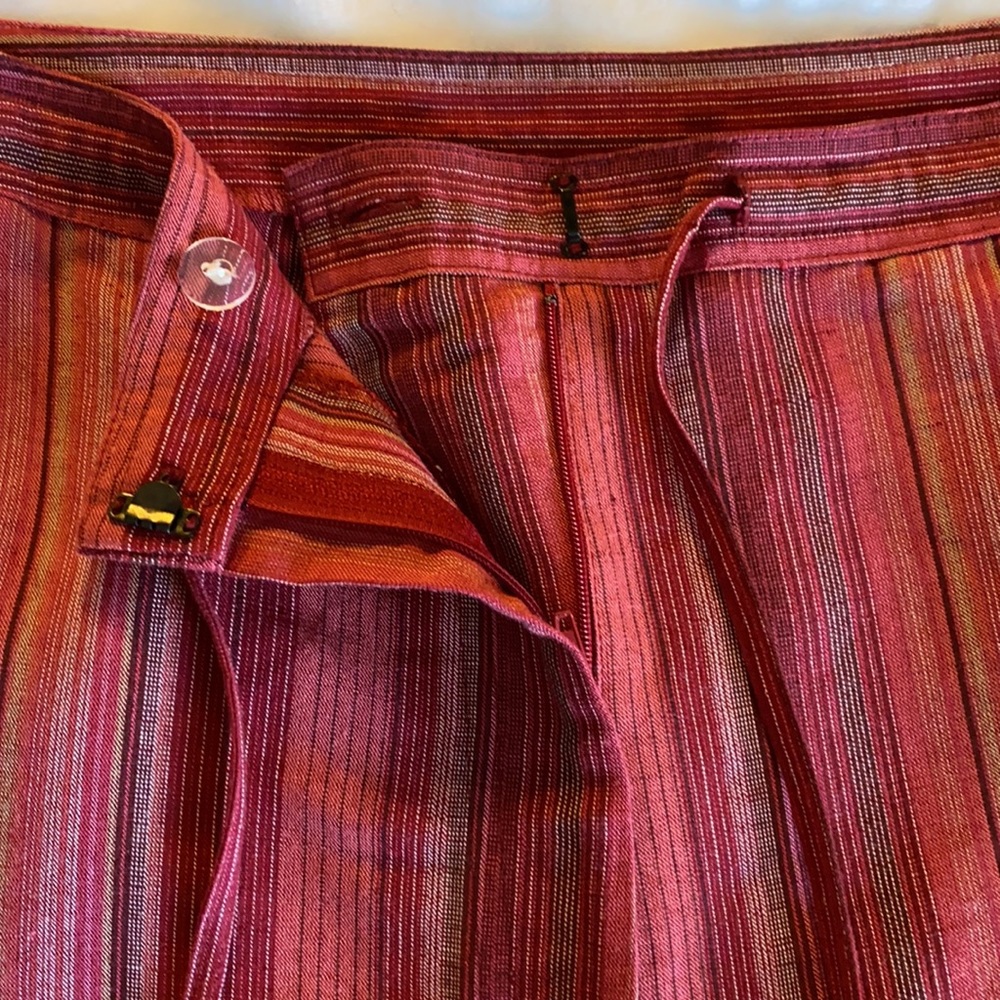 Emma James Red Striped Pantsuit - Picture 7 of 10